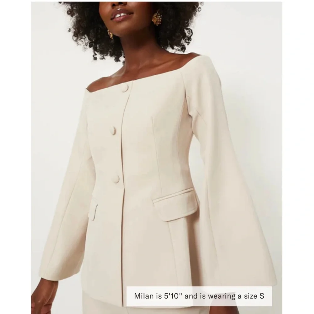 TUCKERNUCK Stone Off the Shoulder Bria Blouse